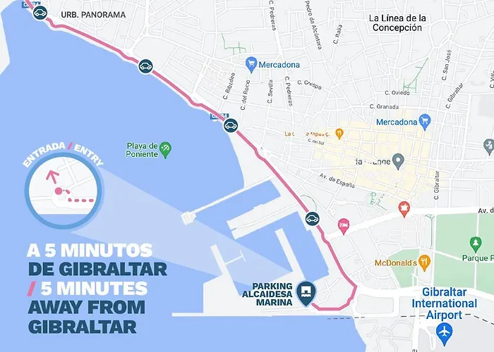 Boat Haus - Casas Flotantes Frente A Gibraltar Botel La Línea de la Concepción
